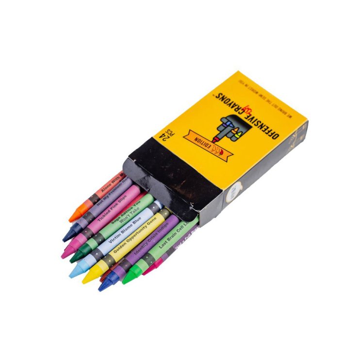 (image for) Offensive-ish Crayons