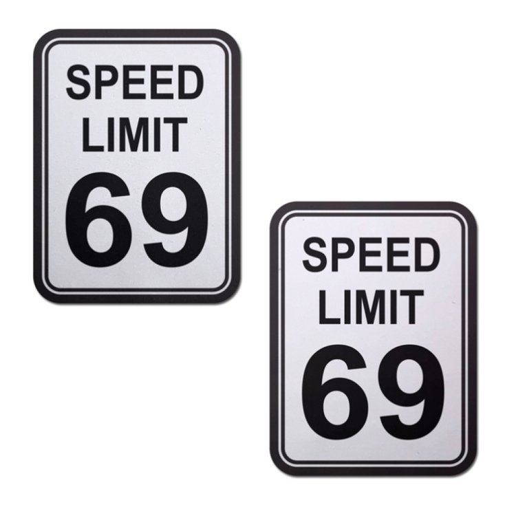 (image for) Speed Limit 69 Nipple Pasties