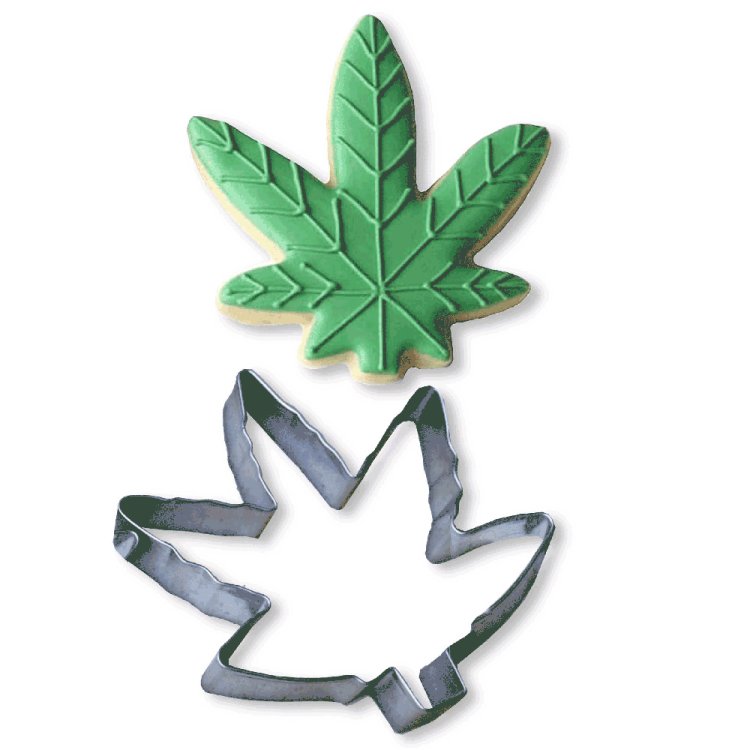 (image for) Cannabis Leaf Cookie Cutter
