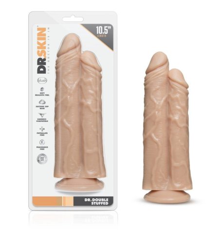 (image for) Dr Skin DoubleTrouble Dble Shaft Dildo