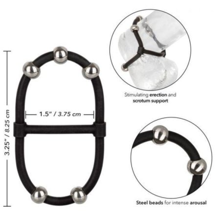 (image for) Steel Beaded Dual Silicone Maximizer *