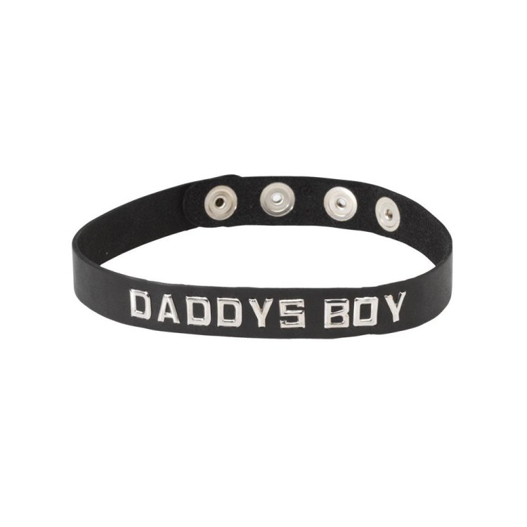 (image for) Wordband Collar - DADDYS BOY