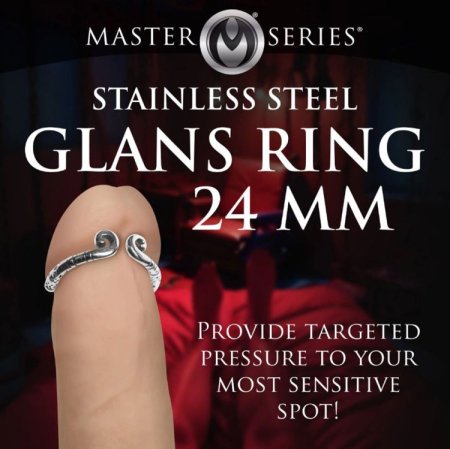 (image for) Kingpin Stainless Steel Glans Ring 24mm