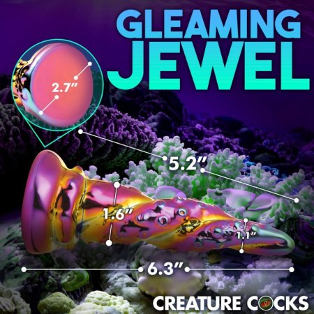 (image for) Enchantress Rainbow Glass Dildo