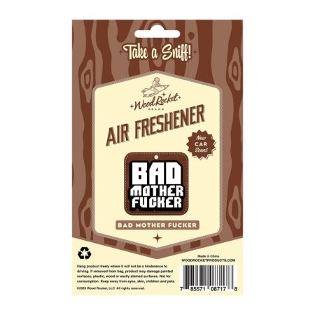 (image for) Bad Mother Fucker Air Freshner