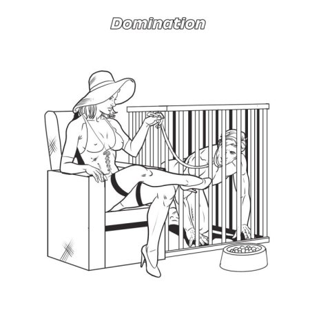 (image for) Fetishes are Fun Colouring Book