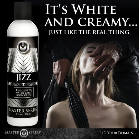 (image for) Jizz Unscented Water-Based Lube - 8oz