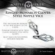 (image for) Ringed Monarch Clover Style Nipple Vice