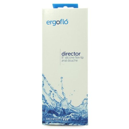 (image for) Ergoflo Director Anal Douche - Black