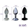 (image for) Beginner, The First Step Anal Plug Set – Glass, Metal & Silicone
