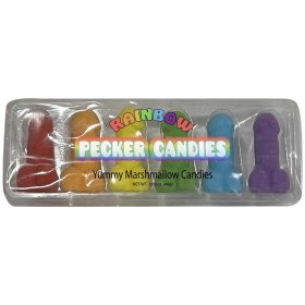 Rainbow Pecker Marshmellow Candies Rainbow Pecker Marshmellow Candies