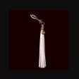 (image for) Detachable White Flogger-Tail Plug Kit with Rose-shape Plug