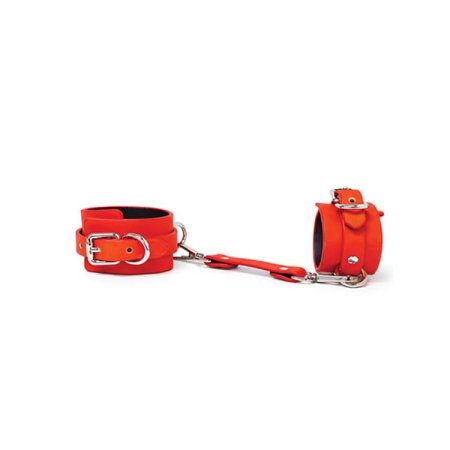 (image for) HEAT TEASE - CUFFS - BLOOD ORANGE/YELLOW