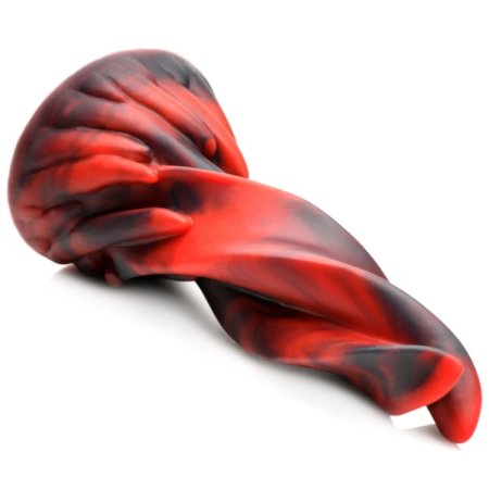 (image for) Hell Kiss Twisted Tongues Silicone Dildo