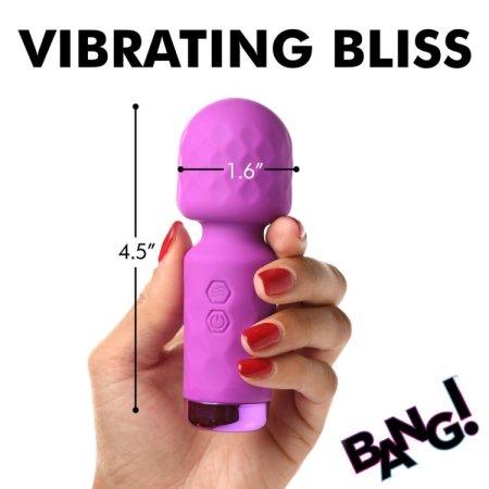 (image for) 10X Mini Silicone Wand - Purple