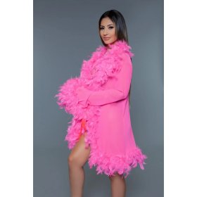 Lux Robe - Hot Pink Lux Robe - Hot Pink
