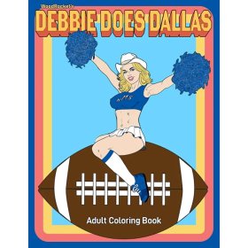 Debbie Does Dallas Adult Colouring Book *