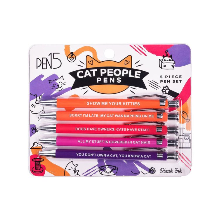 (image for) Cat People Pens - 5 pack