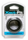 (image for) Xact-Fit Silic Rings #14, #17, #20 Black