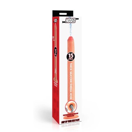 (image for) 15" Thick Silicone Enema Hose