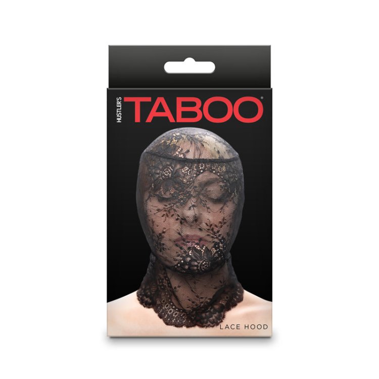 (image for) Hustler Taboo - Lace Hood - Black