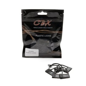 Single-Use Individually Numbered Plastic locks - 30pc