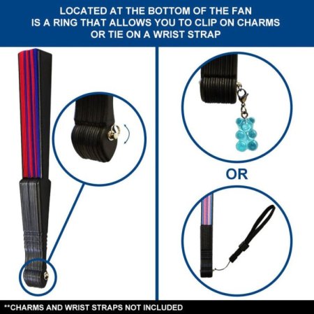 (image for) Bisexual Pride Hand Fan