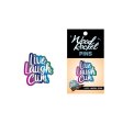 (image for) Enamel Pin: "Live Laugh Cum"