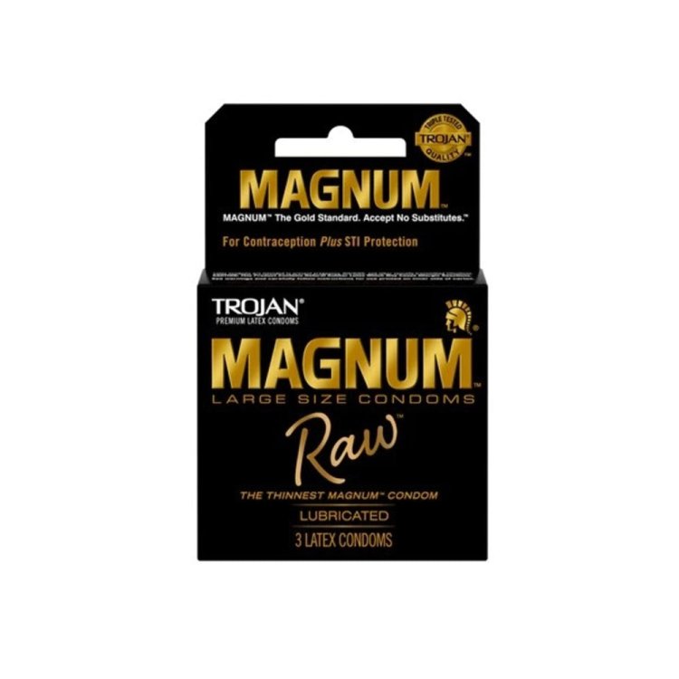 (image for) Trojan Magnum Raw Condoms - 3pk