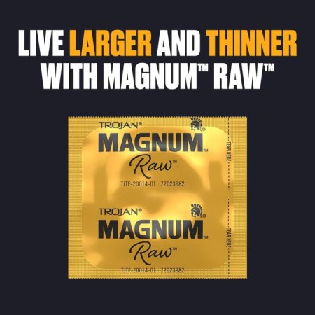 (image for) Trojan Magnum Raw Condoms - 10pk
