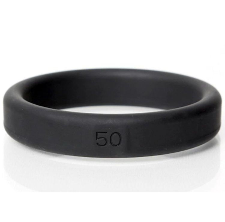 (image for) BoneYard Silicone Ring 2\"/50mm - Black