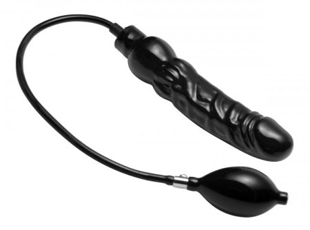 (image for) Primal Inflatable Dildo - Black