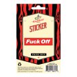 (image for) Fuck Off Sticker