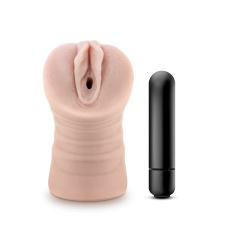 (image for) EnLust Ayumi - Vibrating Stroker - Beige