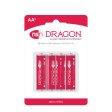 (image for) Dragon 4 pk Alkaline AA
