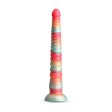 (image for) Colours - Stacked - 12" Dildo - Red/Gold