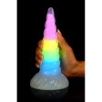 (image for) Uni-Glow Glow-In-Dark Rainbow Silicone