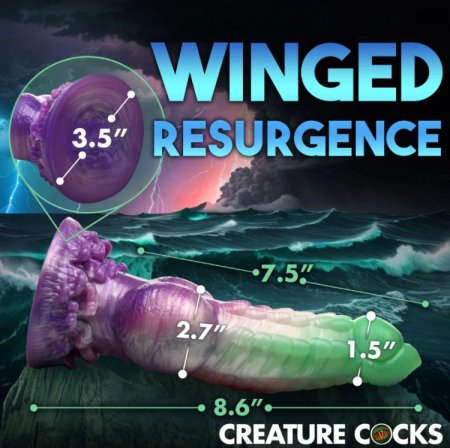 (image for) Aqua Phoenix Silicone Dildo