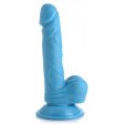 (image for) POP 6.5" Dildo with Balls - Blue
