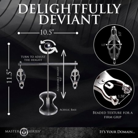 (image for) Tower of Pain Nipple Clamps