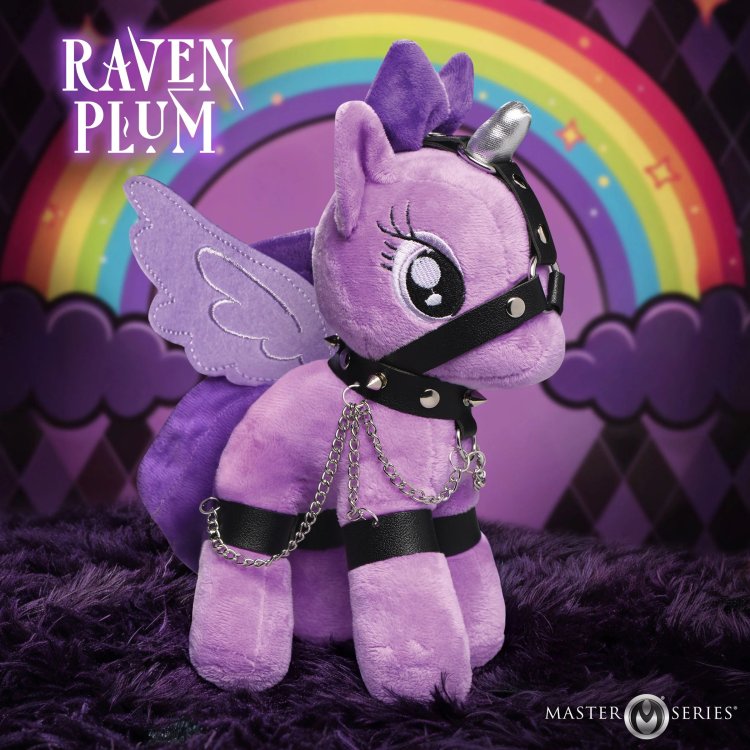 (image for) Raven Plum Bondage Pony