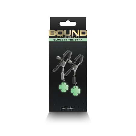 (image for) Bound Nipple Clamps - G4 Rose Gold GID