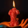 (image for) Bound Goddess Drip Candle - Red