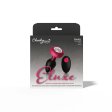(image for) RUBY Ombre - SMALL Cheeky Charms Eluxe Vibrating Plug With Remote - Clear Gem
