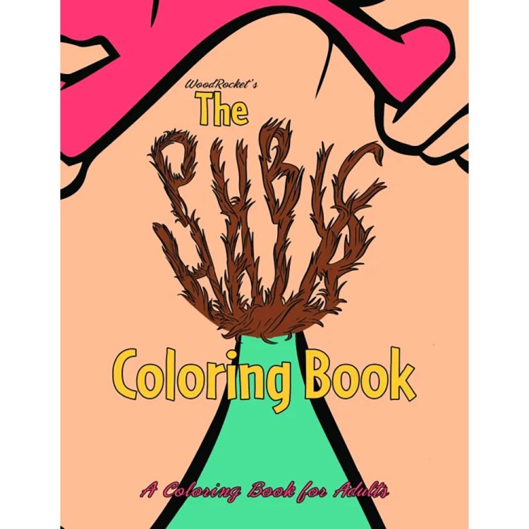 (image for) The Pubic Hair Colouring Book *