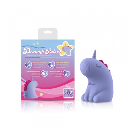 (image for) TESTER - Dreamii Pulse Pulsing Unicorn Stimulator - Mystical Purple
