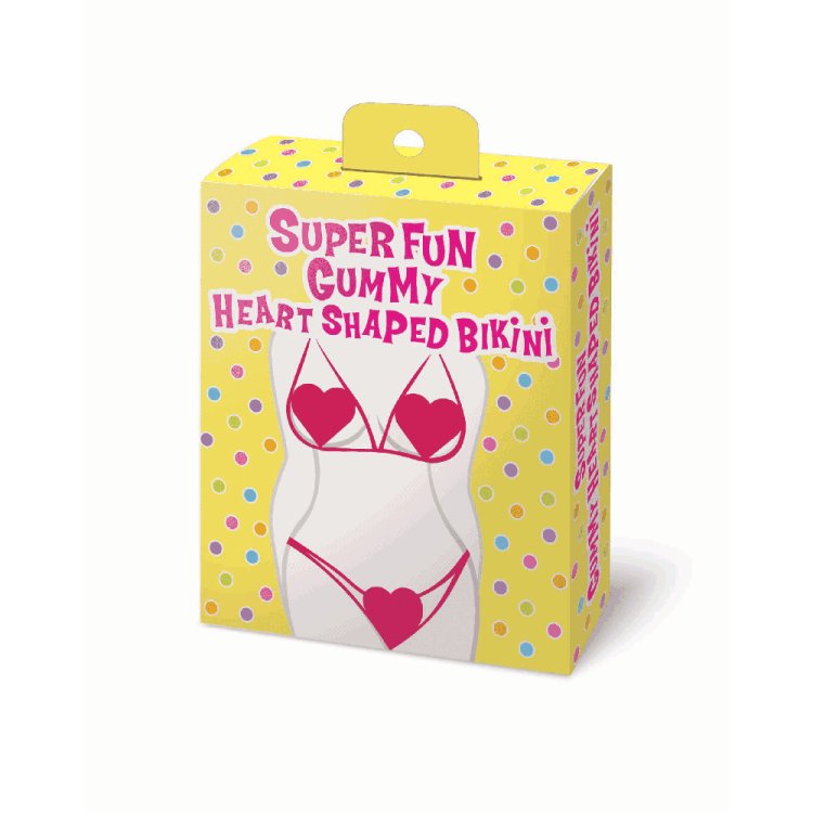 (image for) Super Fun Gummy Heart Shaped Bikini Set