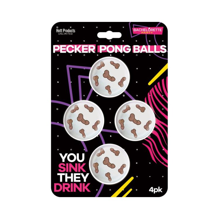 (image for) Pecker Beer Pong Balls