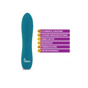 Vivacious - Intense 10-Function - Ocean Vivacious - Intense 10-Function - Ocean