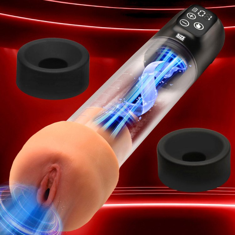 (image for) 5X Sucking Penis Pump W/ Attachments